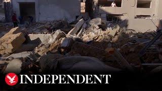 Israeli airstrikes kill dozens of Palestinians in deadliest attack as violence continues
