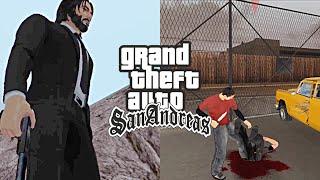 GTA San Andreas Gameplay - DYOM mission - The Fortelli Family & Jefferson Motel Invasion