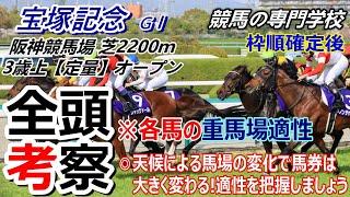 【宝塚記念2025】全頭考察 ご自身で馬券を考えたい方向けの動画です