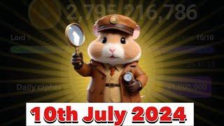 Hamster Kombat Daily Cipher Morse Code || 9/07/2024 || Claim 1,000,000 Coins Task Reward