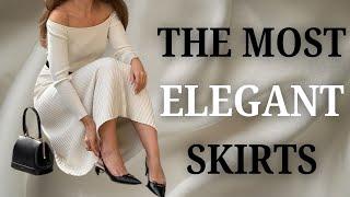 "Elegant Fall Skirt Outfits 2024: Timeless Styles to Try"  | How to be an elegant woman