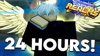 I Played Anime Realms For 24 HOURS & Became The BEST!