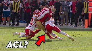 Brandon Aiyuk Serious Knee Injury vs Chiefs - Doctor Explains