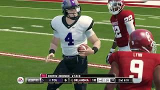 Oklahoma Sooners vs TCU Horned Frogs 2013 - NCAA Football 14 (PS3)