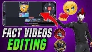 How To Edit Free Fire Fact Video | Fact Video Editing Tutorial Free Fire Fact Video Kaise Banaye