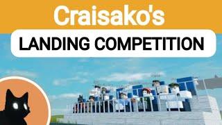 Craisako's landing competition (First edition) |  Roblox plane crazy event