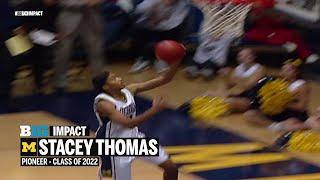 B1G Impact Pioneers: Michigan's Stacey Thomas