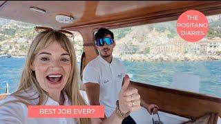 IS THIS THE BEST JOB IN POSITANO? | This Was My First Job Here!