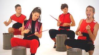 RHYTHM GAMES  "SAMBA REGGAE SHOW" percussion for kids