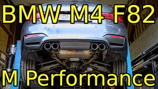 BMW M4 F82: M Performance Abgasanlage Soundcheck