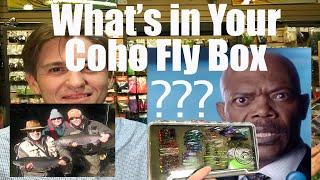 What's in My Fly Box - River Coho Patterns!  My Best Coho Flies and How to Fish Them!