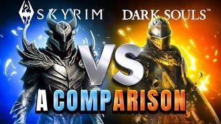 Skyrim vs Dark Souls: A Comparison