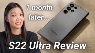 Galaxy S22 ULTRA Review | The Best Phone EXCEPT... (1 month later)