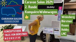 Caravan Salon Düsseldorf 2024️Kompakte Wohnwagen Modelle die gefallen Plus Neuheit Vorstellung️