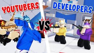 YOUTUBER VS DEVELOPER BATTLE IN ROBLOX RIVALS! (INTENSE)