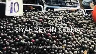 Siyah zeytin nasıl kurulur/ Siyah zeytin nasıl tadlandırılır/ Siyah zeytin/ Tülinin Mutfağı