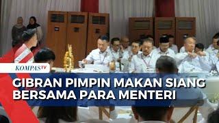 Momen Wapres Gibran Rakabuming Raka Pimpin Makan Siang Bersama Menteri di Akmil Magelang