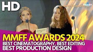 MMFF Awards 2024 | Best Cinematography + Best Editing + Best Production Design winners and nominees