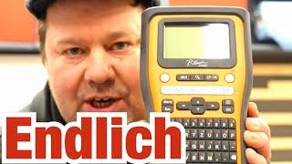 Endlich ein Beschriftungsgerät für Elektriker! (Brother P-Touch E560-BT) Proofwood