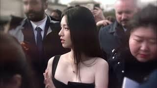 [周也] Zhou Ye is stunning arrival at Dior Paris Fashion Show