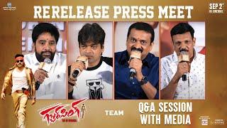 Gabbar Singh Team Q&A Session With Media At Re-Release Press-Meet | YouWe Media