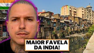 VISITEI A MAIOR FAVELA DA INDIA  A DURA REALIDADE DE DHARAVI MUMBAI!