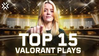 TOP 15 PLAYS of VALORANT Game Changers Championship Berlin