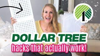 10 DOLLAR TREE HACKS THAT ACTUALLY WORK! (not Pinterest junk!)