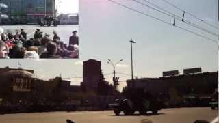 9 мая 2012 Новосибирск. Парад военной техники