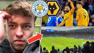 Wolves DESTOY Leicester  | Leicester City 0-3 Wolves Matchday Vlog!