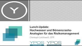 Hochwasser und Börsencrashs - Analogien für das Risikomanagement