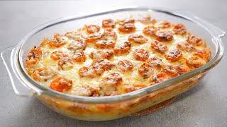 INCREDIBLY DELICIOUS for lunch or dinner! Juicy, tender casserole with rice and tuna