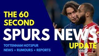 THE 60 SECOND SPURS NEWS UPDATE: Bryan Mbeumo on Frank, Club "Keeping Tabs" on Alejandro Garnacho