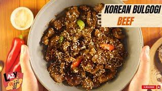 Korean Beef Bulgogi Recipe | Restaurant style Beef Bulgogi | Bulgogi Sauce #koreanfood