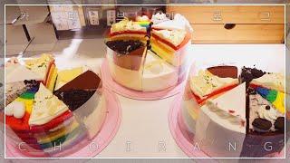 *ENG*Bless Roll Cafe Vlog/Korean Cafe/Dessert/many kinds of cakes/the head store