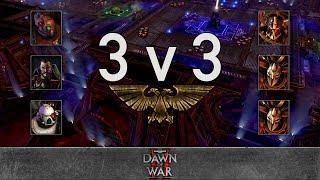 Warhammer 40,000: Dawn of War 2 - 3v3 | DeZ + MihaMIke + The Tenso [vs] GeraGira + Andreas + LimBei