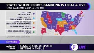 Sports betting: The legal status of U.S. gambling ahead of the 2022 Super Bowl