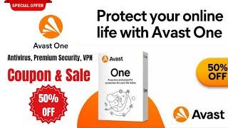 50% OFFAvast Antivirus Coupon CodeAvast Software Sale & Deals - Avast One, Premium Security, VPN