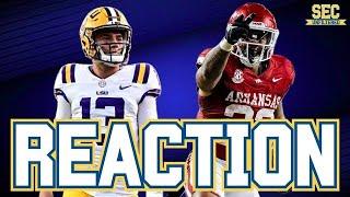 REACTION: LSU Football DOMINATES Arkansas