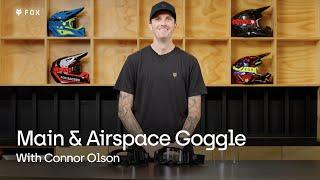 All-new Design and Best-in-class View | Main & Airspace Goggles