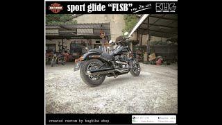hd sport glide "flsb" / slip ons bug / bugbike shop