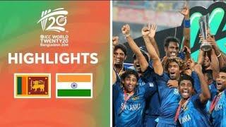 India vs Sri Lanka 2014 T20 World Cup Final Match Highlights