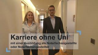 Karriere ohne Uni – Ausbildung Notarfachangestellte/r und Inspektor/in im Notardienst