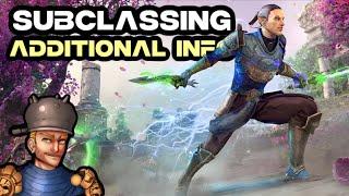 ESO Subclassing Additional Information Update 46