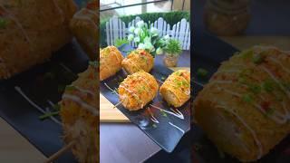 #shorts Cheesy Crispy Corn Cob #easyrecipes #ashortaday