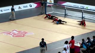 Goalball (Canada v Japan): Paralympics London 2012