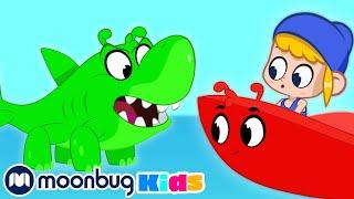 Orphle the Scary Shark! | @Morphle | ABC 123 Moonbug Kids | Fun Cartoons | Learning Rhymes