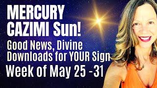A Good News Mercury Cazimi Week Ahead for All 12 Signs