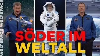 Markus Söder hebt im Astronautenanzug ab: Raumfahrtpläne und der Freistaat Bayern! | SPACE NEWS