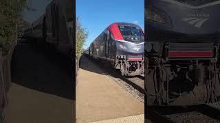 ALC-42 338 leads #Amtrak Northeast Regional #Train 141 into Alexandria, #Virginia. #trains